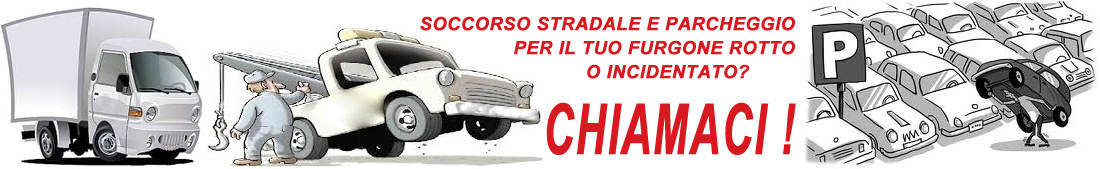 soccorso stradale deposito veicoli furgoni incidentati rotti